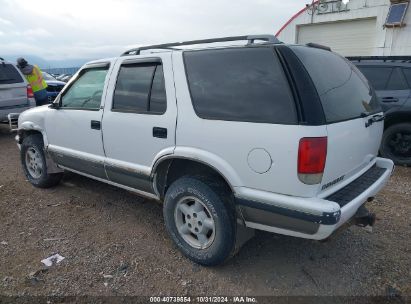 1995 CHEVROLET BLAZER White  Gasoline 1GNDT13WXS2230769 photo #4