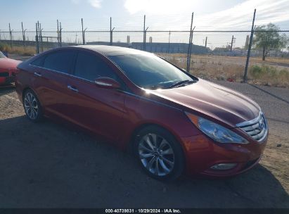 2012 HYUNDAI SONATA LIMITED 2.0T Red  Gasoline 5NPEC4AB1CH407904 photo #1