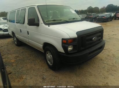 2012 FORD E-350 SUPER DUTY XL White  Gasoline 1FBSS3BL9CDB25673 photo #1