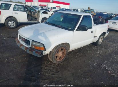 1999 GMC SONOMA SLS White  Gasoline 1GTCS14X7X8516033 photo #3