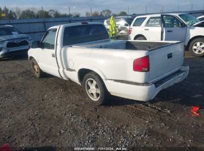 1999 GMC SONOMA SLS White  Gasoline 1GTCS14X7X8516033 photo #4