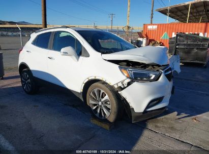 2019 BUICK ENCORE FWD ESSENCE White  Gasoline KL4CJCSM2KB891731 photo #1