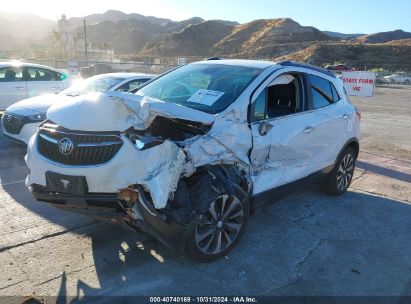 2019 BUICK ENCORE FWD ESSENCE White  Gasoline KL4CJCSM2KB891731 photo #3