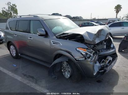 2019 NISSAN ARMADA SV Gray  Gasoline JN8AY2NC7K9584444 photo #1