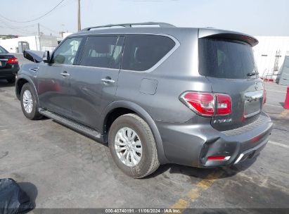 2019 NISSAN ARMADA SV Gray  Gasoline JN8AY2NC7K9584444 photo #4