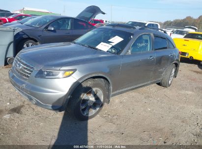 2007 INFINITI FX35 Silver  Gasoline JNRAS08W67X203371 photo #3