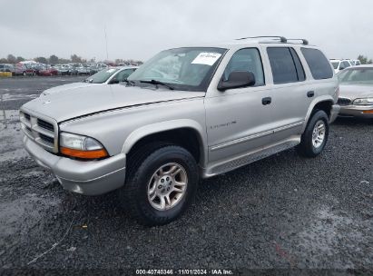 2001 DODGE DURANGO Silver  Gasoline 1B4HS28N81F640560 photo #3