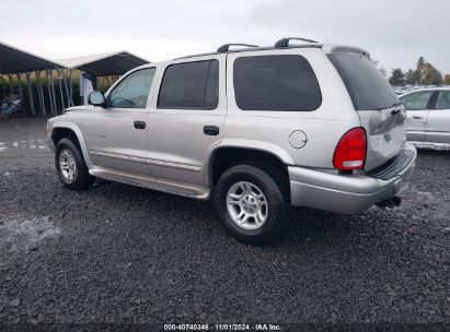 2001 DODGE DURANGO Silver  Gasoline 1B4HS28N81F640560 photo #4