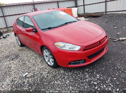 2013 DODGE DART SXT Red  Gasoline 1C3CDFBHXDD233748 photo #1