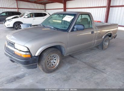 2003 CHEVROLET S-10 Gold  Gasoline 1GCCS14H638153114 photo #3