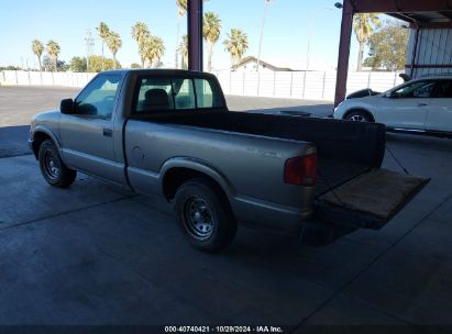 2003 CHEVROLET S-10 Gold  Gasoline 1GCCS14H638153114 photo #4