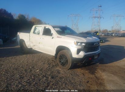 2024 CHEVROLET SILVERADO 1500 4WD  SHORT BED LT TRAIL BOSS/4WD  STANDARD BED LT TRAIL BOSS White  Diesel 3GCUDFE83RG117930 photo #1