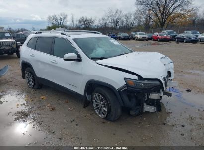 2019 JEEP CHEROKEE LATITUDE PLUS 4X4 White  Flexible Fuel 1C4PJMLX9KD155265 photo #1