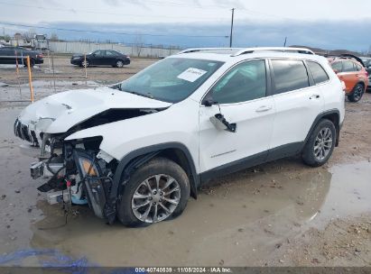 2019 JEEP CHEROKEE LATITUDE PLUS 4X4 White  Flexible Fuel 1C4PJMLX9KD155265 photo #3