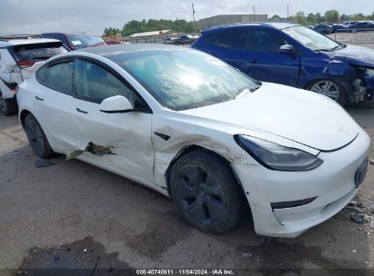 2021 TESLA MODEL 3 STANDARD RANGE PLUS REAR-WHEEL DRIVE White  Electric 5YJ3E1EA4MF098284 photo #1