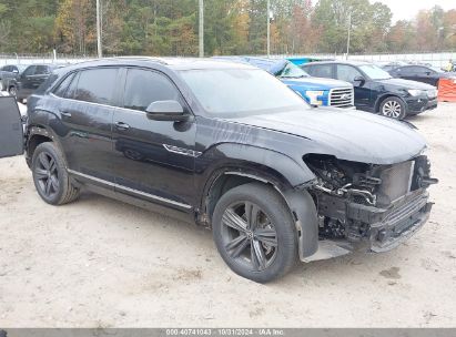 2021 VOLKSWAGEN ATLAS CROSS SPORT 3.6L V6 SE W/TECHNOLOGY R-LINE Black  Gasoline 1V2ME2CAXMC227752 photo #1