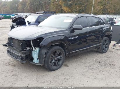 2021 VOLKSWAGEN ATLAS CROSS SPORT 3.6L V6 SE W/TECHNOLOGY R-LINE Black  Gasoline 1V2ME2CAXMC227752 photo #3