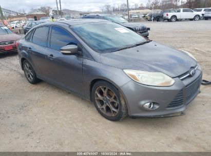 2014 FORD FOCUS SE Gray  Gasoline 1FADP3F2XEL233046 photo #1