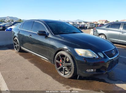 2006 LEXUS GS 430 Black  Gasoline JTHBN96S865014388 photo #1