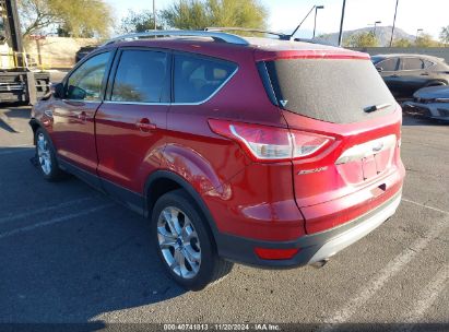 2015 FORD ESCAPE TITANIUM Red  Gasoline 1FMCU0JX9FUC26483 photo #4