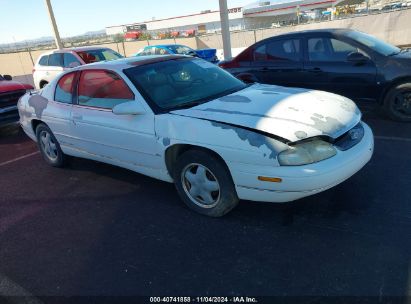 1999 CHEVROLET MONTE CARLO LS White  Gasoline 2G1WW12M9X9282145 photo #1