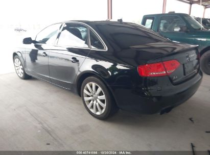 2012 AUDI A4 2.0T PREMIUM Black  Gasoline WAUAFAFL6CN010076 photo #4