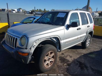 2002 JEEP LIBERTY SPORT Silver  Gasoline 1J4GL48K22W206983 photo #3