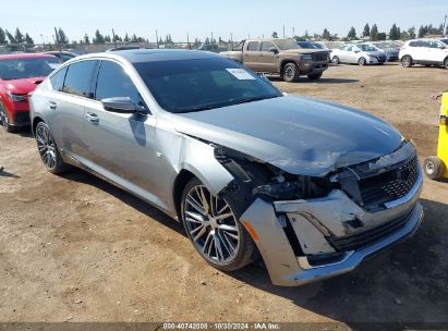 2023 CADILLAC CT5 LUXURY Silver  Gasoline 1G6DW5RK6P0121842 photo #1