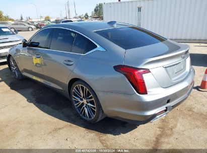 2023 CADILLAC CT5 LUXURY Silver  Gasoline 1G6DW5RK6P0121842 photo #4