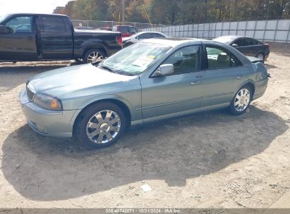 2005 LINCOLN LS V8 Light Blue  Gasoline 1LNHM87A85Y612276 photo #3