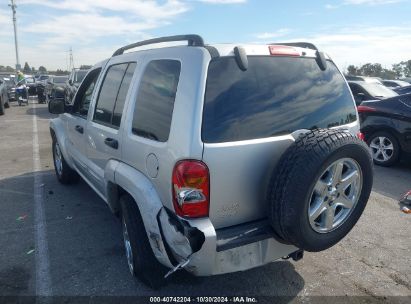 2003 JEEP LIBERTY LIMITED EDITION Silver  Gasoline 1J8GL58K23W668532 photo #4