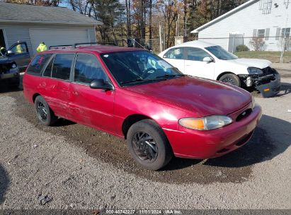 1997 FORD ESCORT LX Red  Gasoline 3FALP15P1VR139412 photo #1