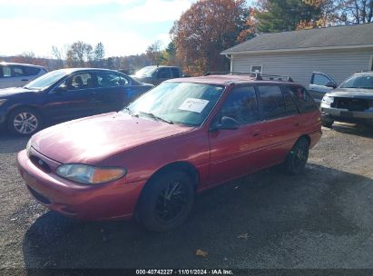 1997 FORD ESCORT LX Red  Gasoline 3FALP15P1VR139412 photo #3