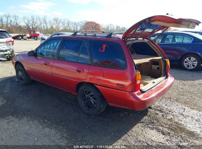 1997 FORD ESCORT LX Red  Gasoline 3FALP15P1VR139412 photo #4