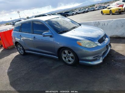 2003 TOYOTA MATRIX XR Light Blue  Gasoline 2T1KR32E73C071599 photo #1