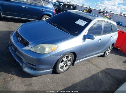 2003 TOYOTA MATRIX XR Light Blue  Gasoline 2T1KR32E73C071599 photo #3