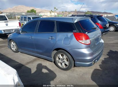 2003 TOYOTA MATRIX XR Light Blue  Gasoline 2T1KR32E73C071599 photo #4