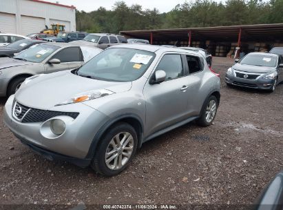 2012 NISSAN JUKE SL Silver  Gasoline JN8AF5MR3CT105907 photo #3