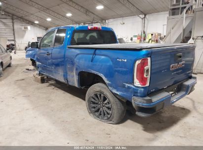 2022 GMC CANYON 4WD  ELEVATION STANDARD Blue  Gasoline 1GTH6BEN0N1228003 photo #4