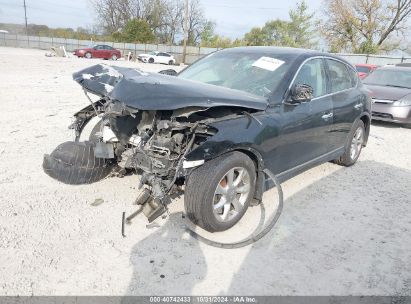 2008 INFINITI EX35 JOURNEY Black  Gasoline JNKAJ09F48M353501 photo #3