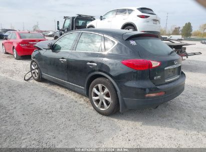 2008 INFINITI EX35 JOURNEY Black  Gasoline JNKAJ09F48M353501 photo #4