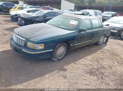 1998 CADILLAC DEVILLE D'ELEGANCE Green  Gasoline 1G6KE54Y4WU735088 photo #3