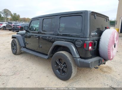 2023 JEEP WRANGLER 4-DOOR SAHARA ALTITUDE 4X4 Black  Gasoline 1C4HJXEG2PW601626 photo #4