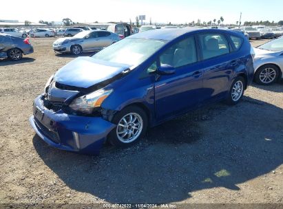 2013 TOYOTA PRIUS V THREE Dark Blue  Hybrid JTDZN3EUXD3213547 photo #3