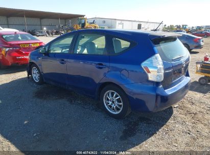 2013 TOYOTA PRIUS V THREE Dark Blue  Hybrid JTDZN3EUXD3213547 photo #4