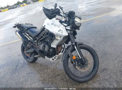 2019 TRIUMPH MOTORCYCLE TIGER 800 XCA White  Gasoline SMTE09BF7KT915748 photo #1