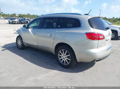 2017 BUICK ENCLAVE LEATHER Beige  Gasoline 5GAKRBKD2HJ221004 photo #4