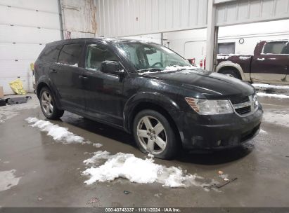 2009 DODGE JOURNEY SXT Black  Gasoline 3D4GH57V69T524102 photo #1