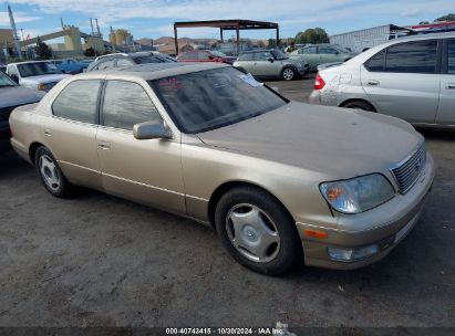 2000 LEXUS LS 400 Gold  Gasoline JT8BH28F0Y0179348 photo #1