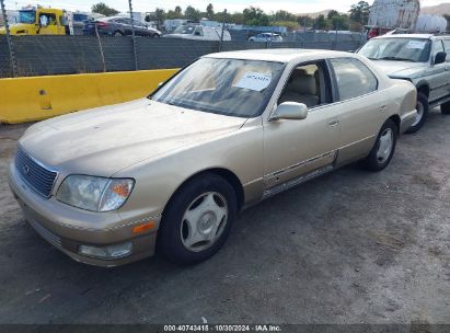 2000 LEXUS LS 400 Gold  Gasoline JT8BH28F0Y0179348 photo #3